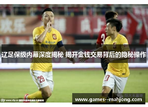 辽足保级内幕深度揭秘 揭开金钱交易背后的隐秘操作 辽足保级内幕深度揭秘 揭开金钱交易背后的隐秘操作