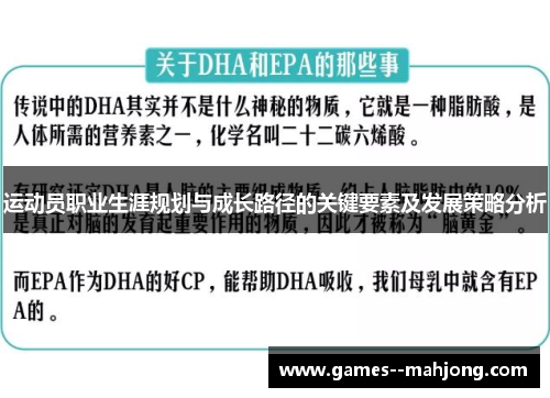 运动员职业生涯规划与成长路径的关键要素及发展策略分析